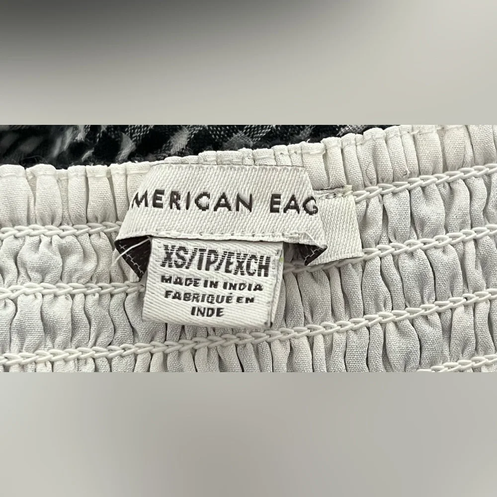 American Eagle Outfitters Black and White Maxi Dress - Picture 5 of 6